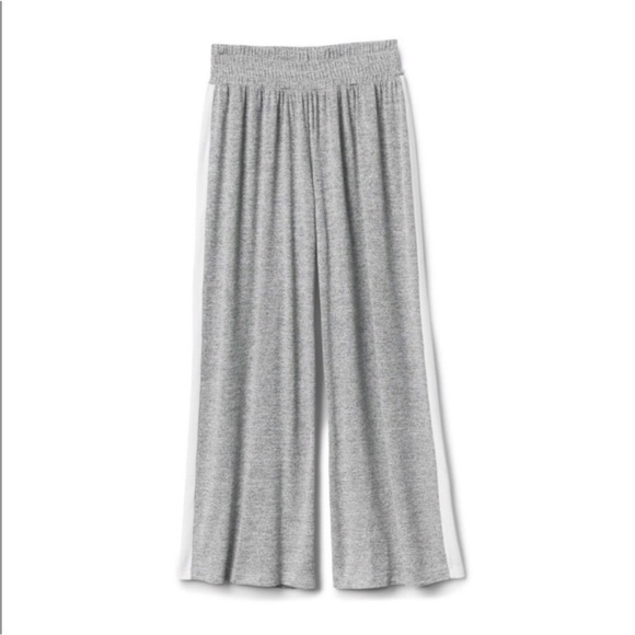 Gap Extra Wide Leg 90s Oversized Softspun Pants with side stripe size small - Picture 3 of 6